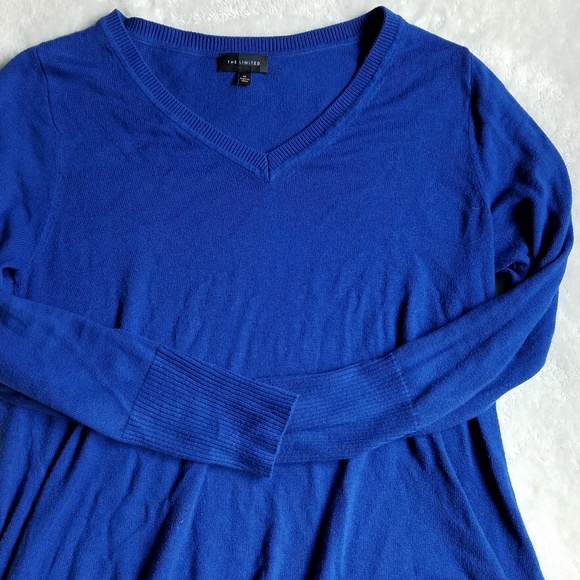 The Limited Cobalt Blue Swing Sweater, M, LIKE NEW - Picture 3 of 7
